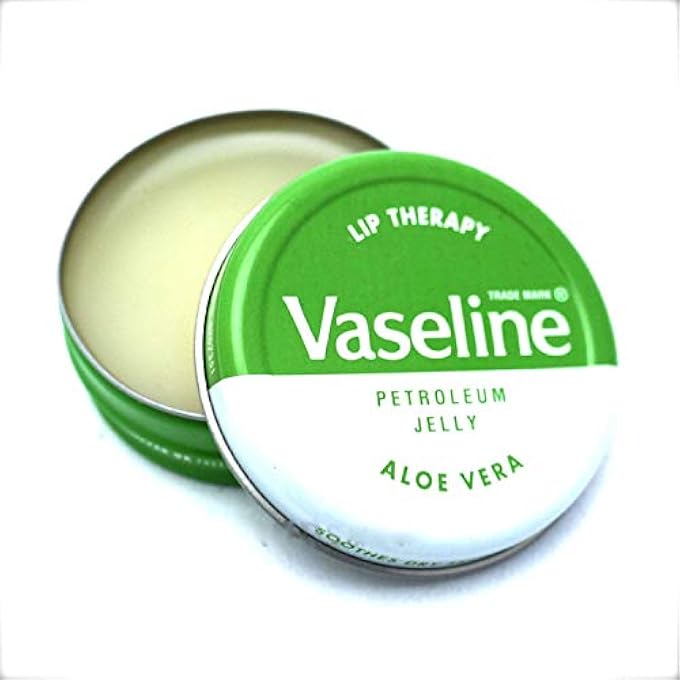 Vaseline PETROLEUM JELLY LIP BALMS TINS - ALOE VERA, COCOA BUTTER, ORIGINAL, LIP REPAIR - Image 3